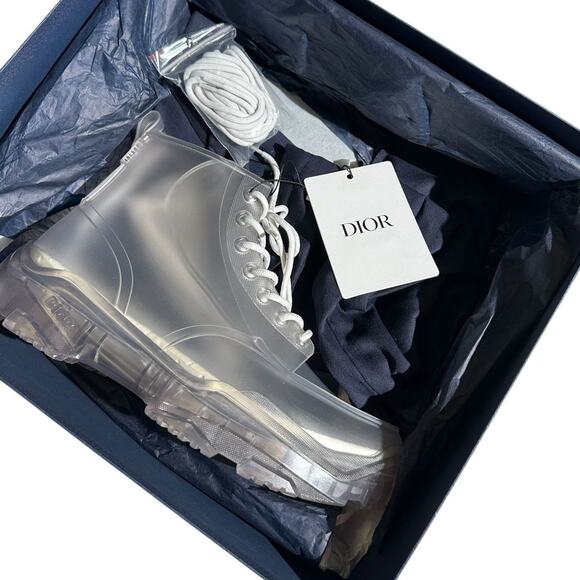 Daniel Arsham translucent rubber boot - Picture 3 of 8